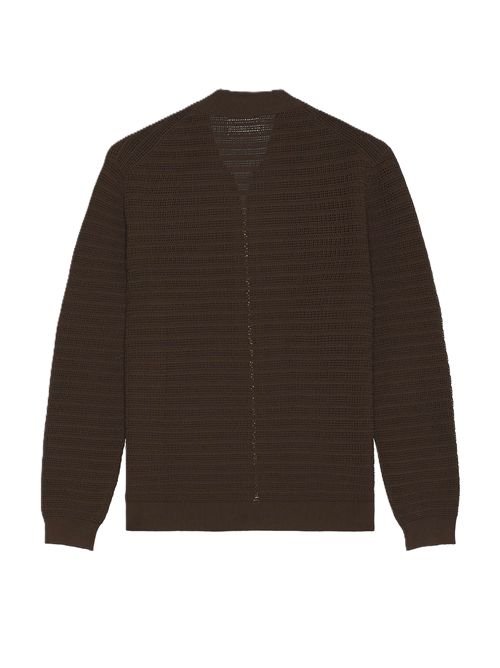 NN07Gustav collared zip-fastening cardigan NN.07 | 256000014960016880 DEEP TRUFFLE